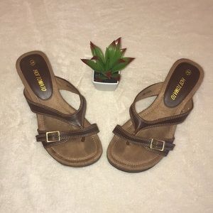 Hot Tomato Strappy Sandals